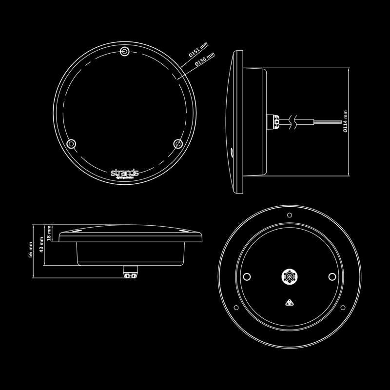 FOR9T ORBI 3 FUNC. TAIL LIGHT