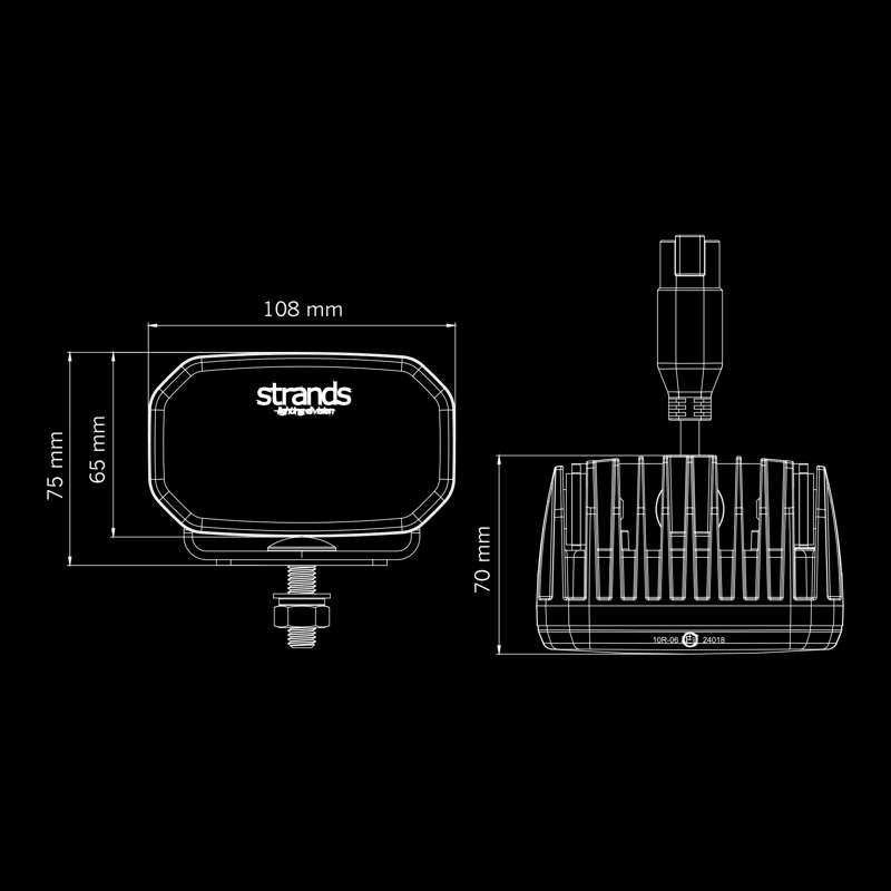 FOR9T LIGHT POD DRIVING LIGHT 4″