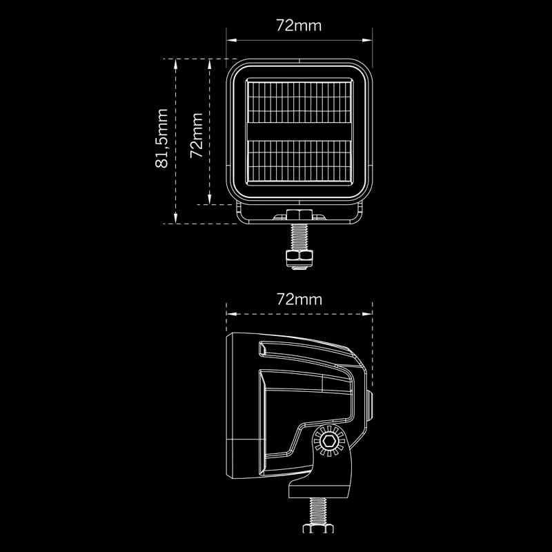 SIBERIA XP RED PANDA WORK LIGHT 38W