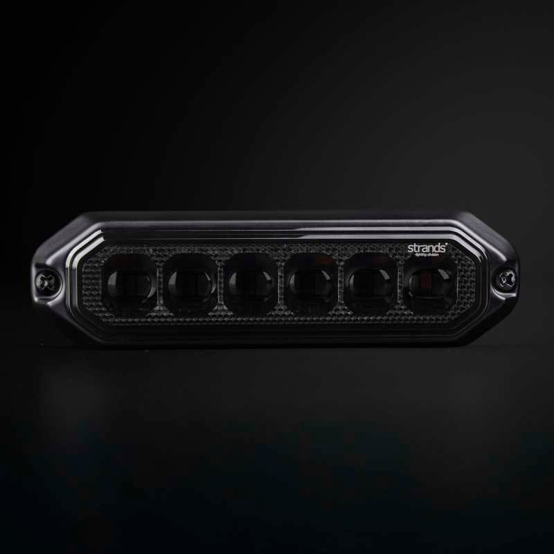 DARK KNIGHT DUO DIRECTIONAL WARNING LIGHT 6 LED