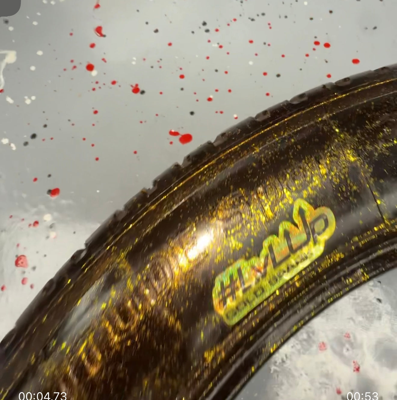 #LvLUp TireShine Special Edition RED/BLUE/GREEN/GOLD/SILVER/MULTICOLOR (250ml)