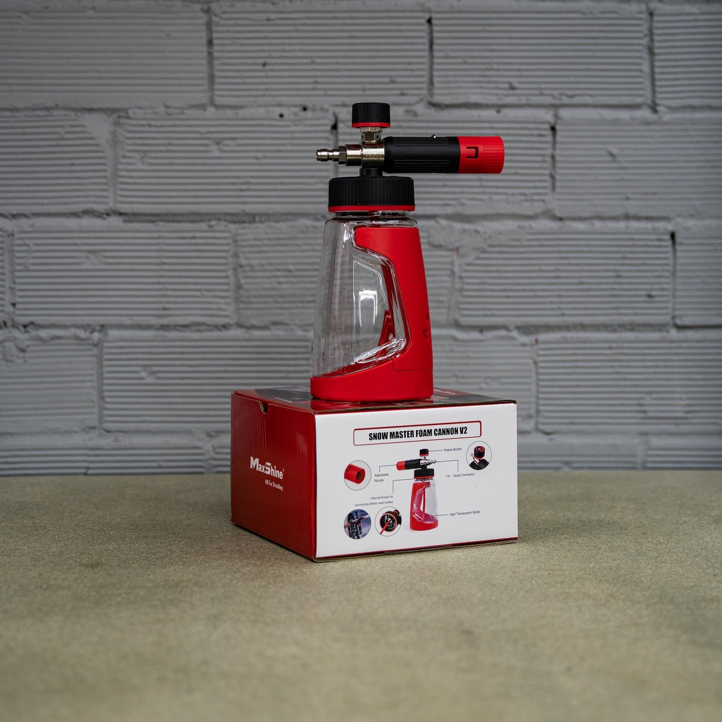 #Foam Canon with High Pressure Wash Gun