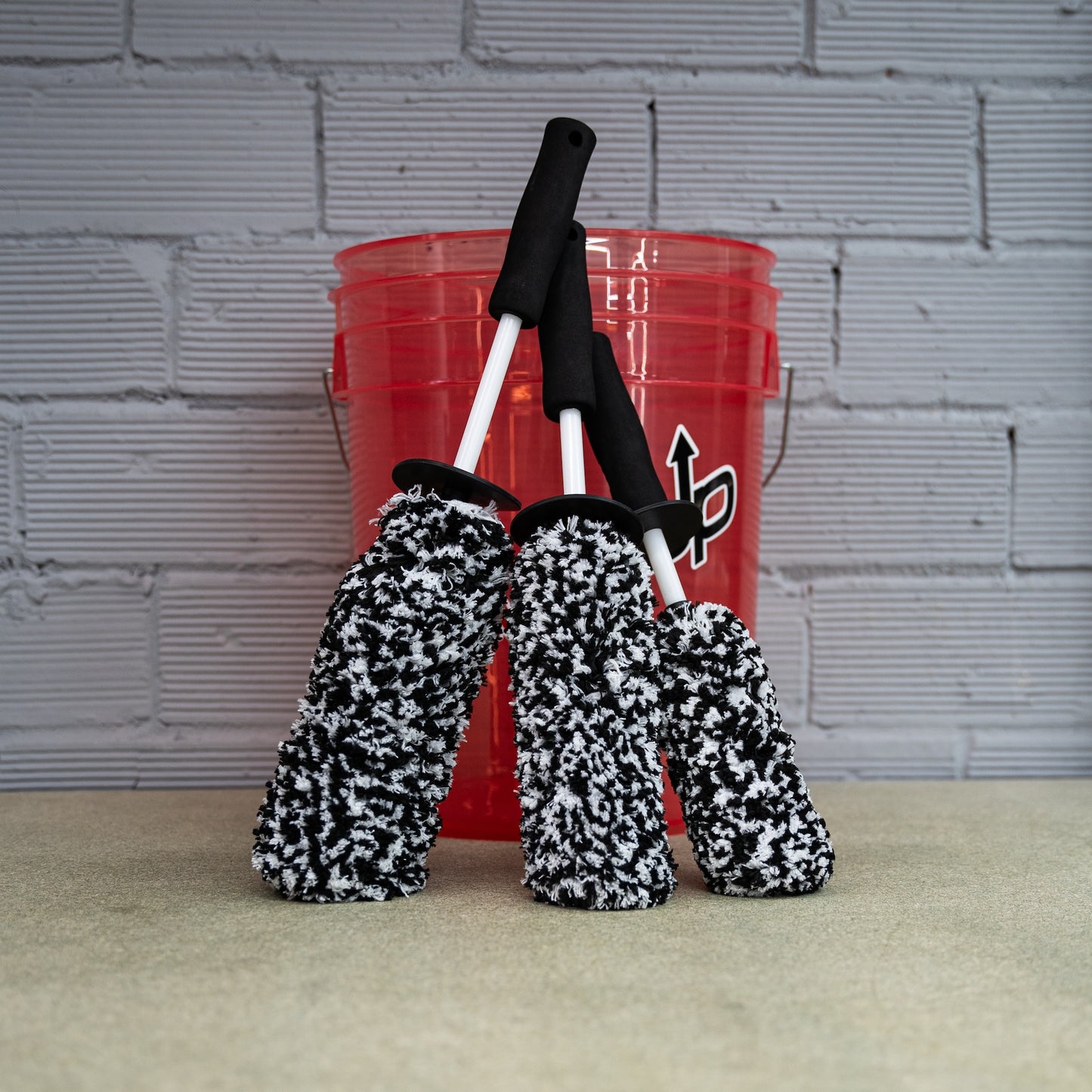 #Kit Wheel Brush x 3