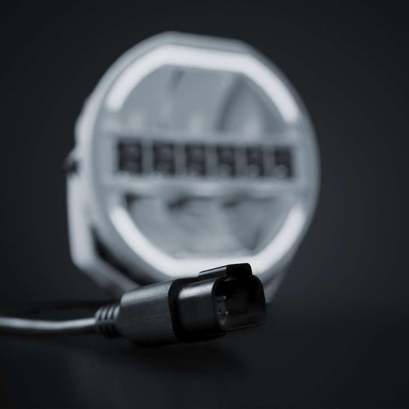 SIBERIA SKYLORD DRIVING LIGHT 9″ WHITE