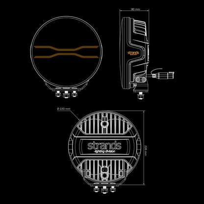 FOR9T DRAGON DRIVE DRIVING LIGHT 9