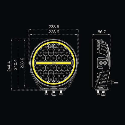 SIBERIA XP DRIVING LIGHT 9