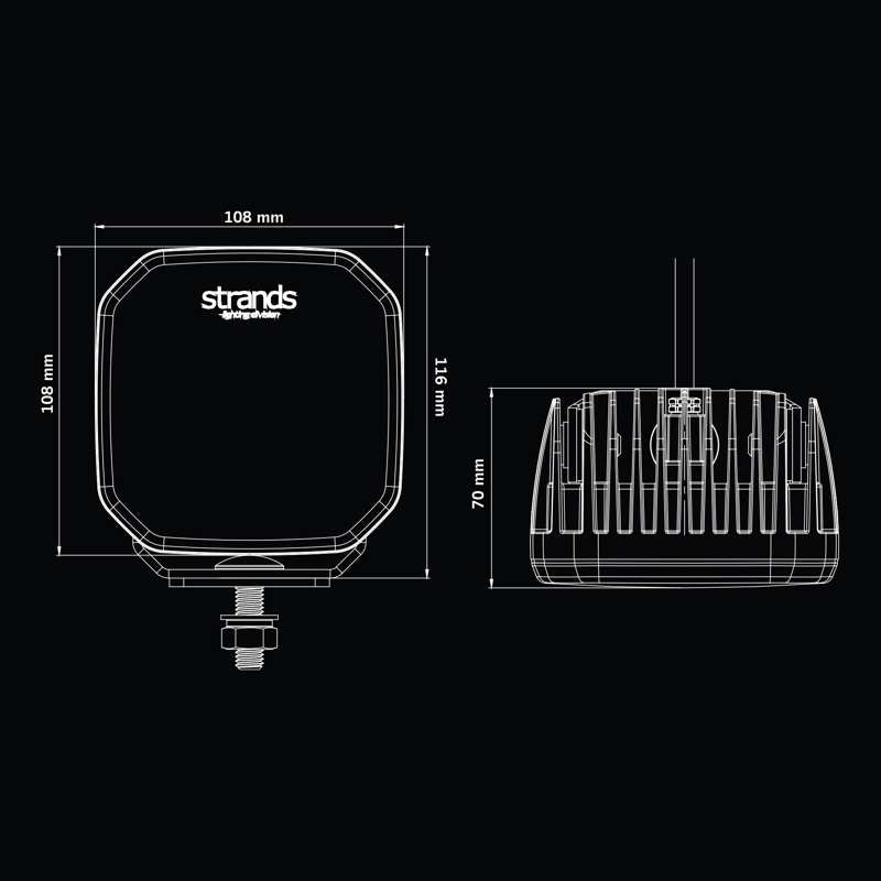 FOR9T NO-GLARE WORK LIGHT 78W