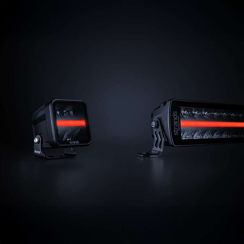 SIBERIA XP RED TIGER WORK LIGHT BAR 12