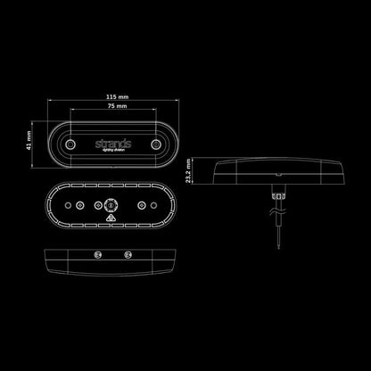 FOR9T GRAVITY WHITE POSITION LIGHT