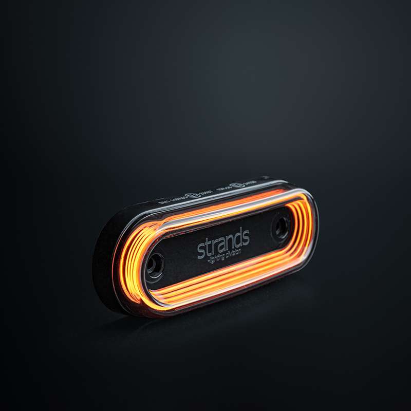 FOR9T GRAVITY AMBER SIDE MARKER