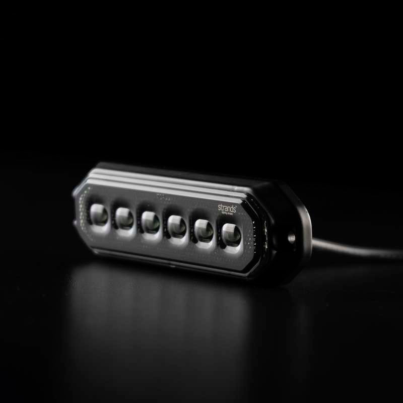 DARK KNIGHT DUO DIRECTIONAL WARNING LIGHT 6 LED