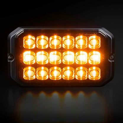 DARK KNIGHT DUO DIRECTIONAL WARNING LIGHT 18 LED