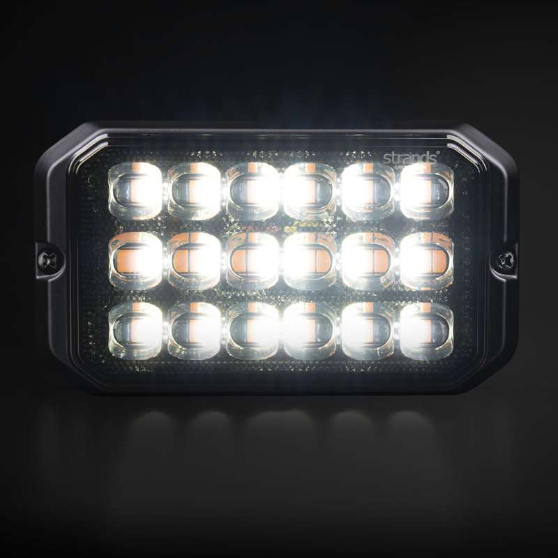 DARK KNIGHT DUO DIRECTIONAL WARNING LIGHT 18 LED