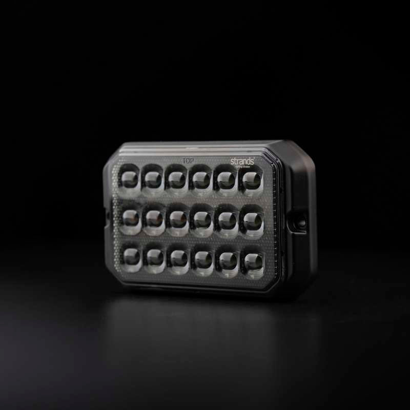 DARK KNIGHT DUO DIRECTIONAL WARNING LIGHT 18 LED