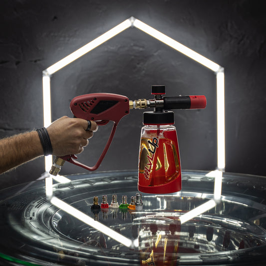 #Foam Canon with High Pressure Wash Gun