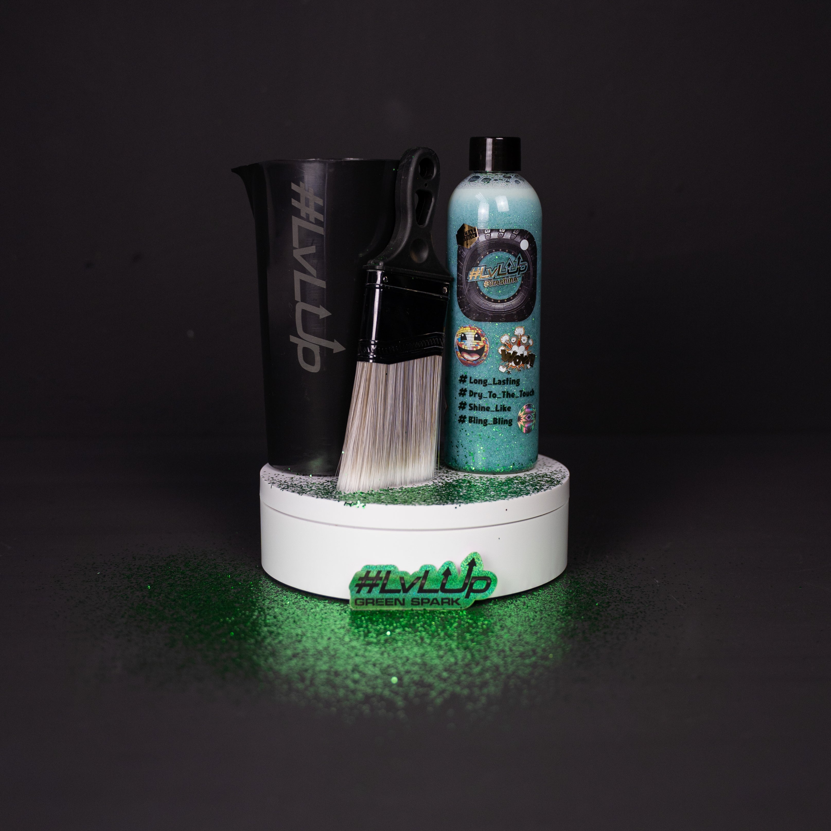 LvLUp TireShine Special Edition RED/BLUE/GREEN/GOLD/SILVER