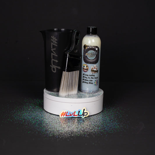 #LvLUp TireShine Special Edition RED/BLUE/GREEN/GOLD/SILVER/MULTICOLOR (250ml)