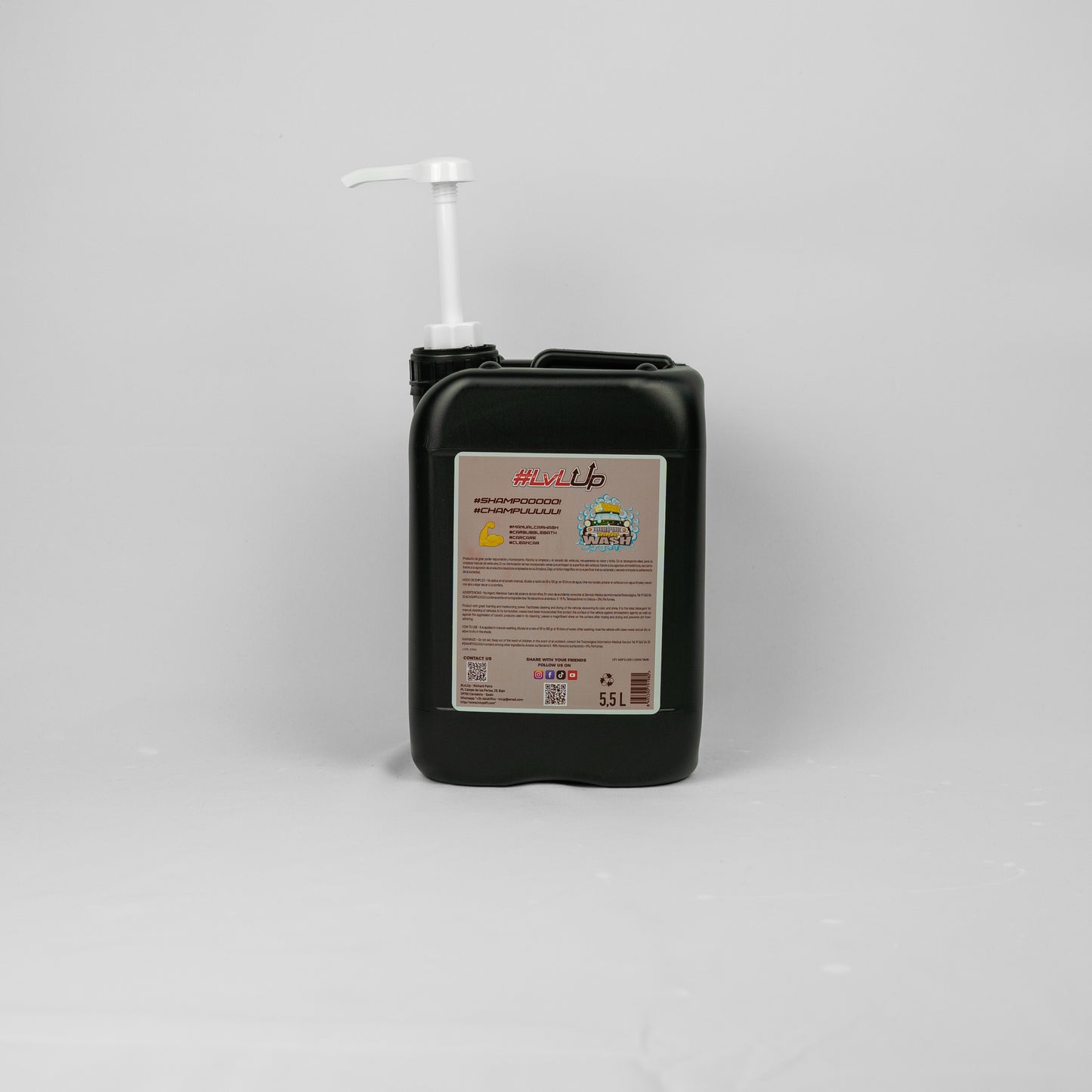 #SHAMPOOOOO!!! MANUAL WASH ( 5.5 L )