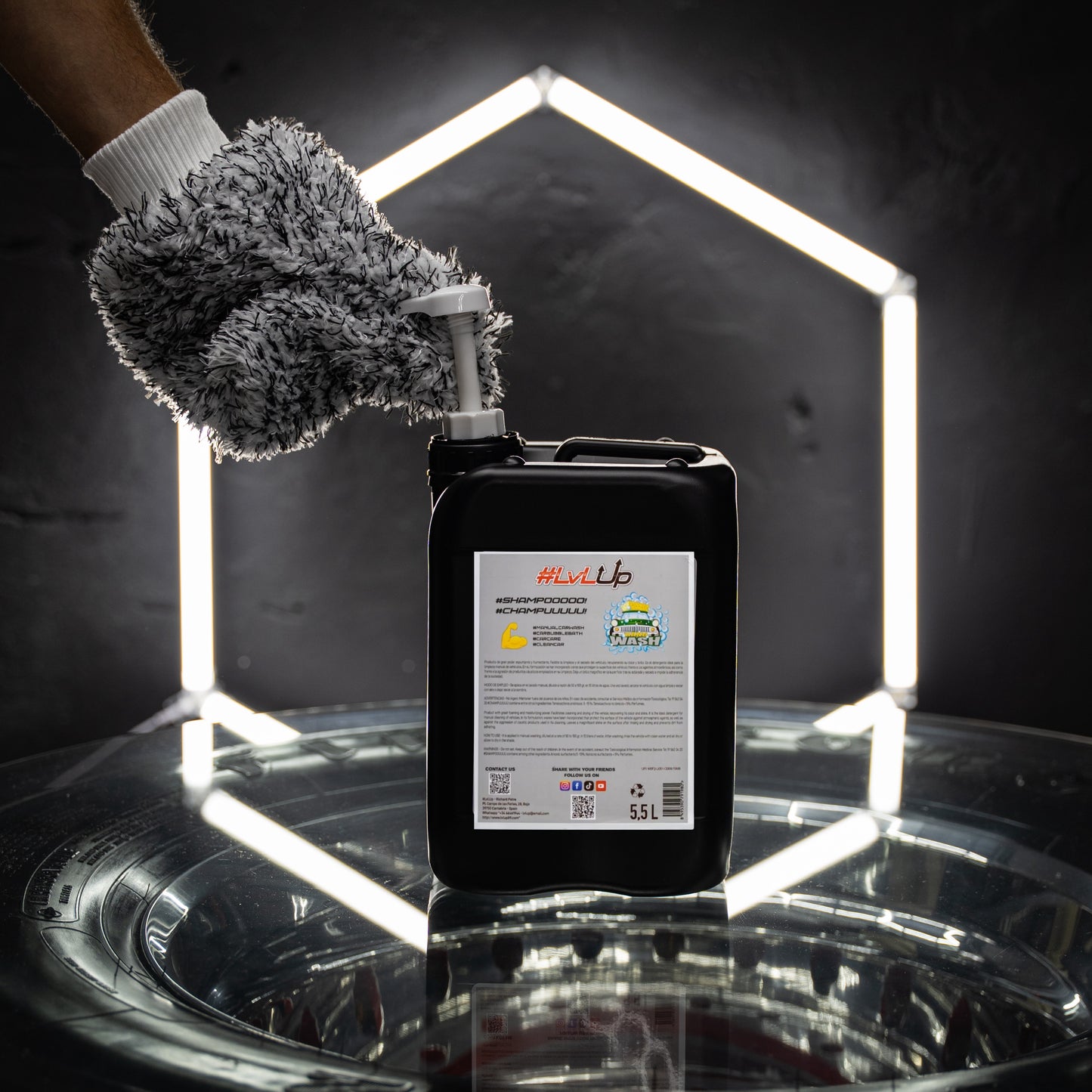 #SHAMPOOOOO!!! MANUAL WASH ( 5.5 L )