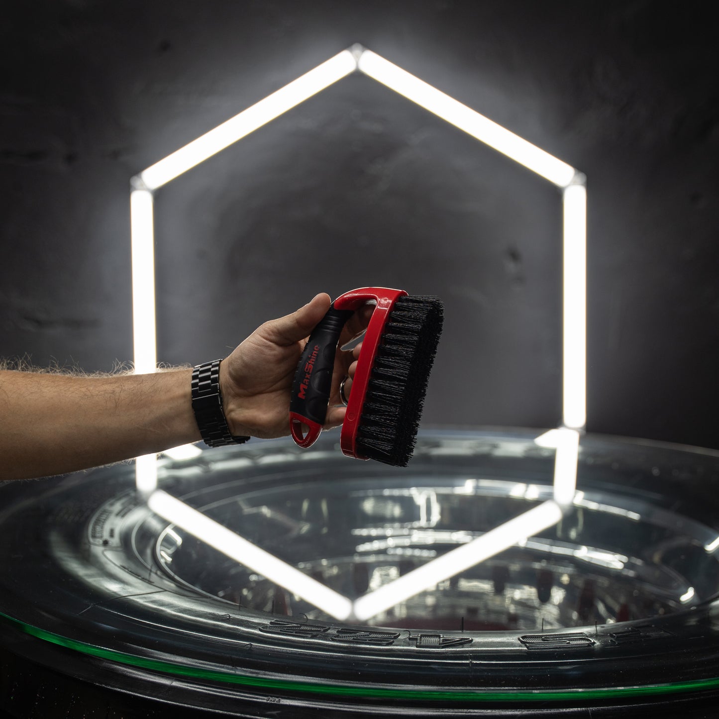 #Tire & Carpet Brush