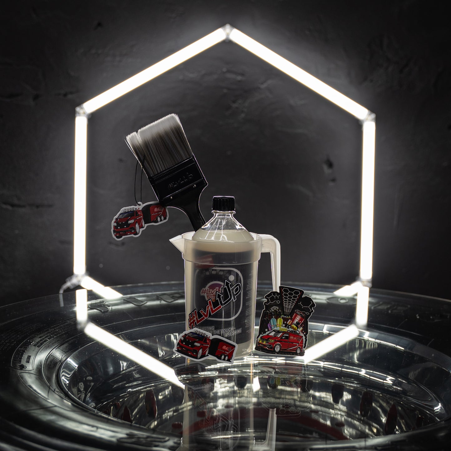 #LvLUp Tireshine KIT NEW VERSION (1000ml)