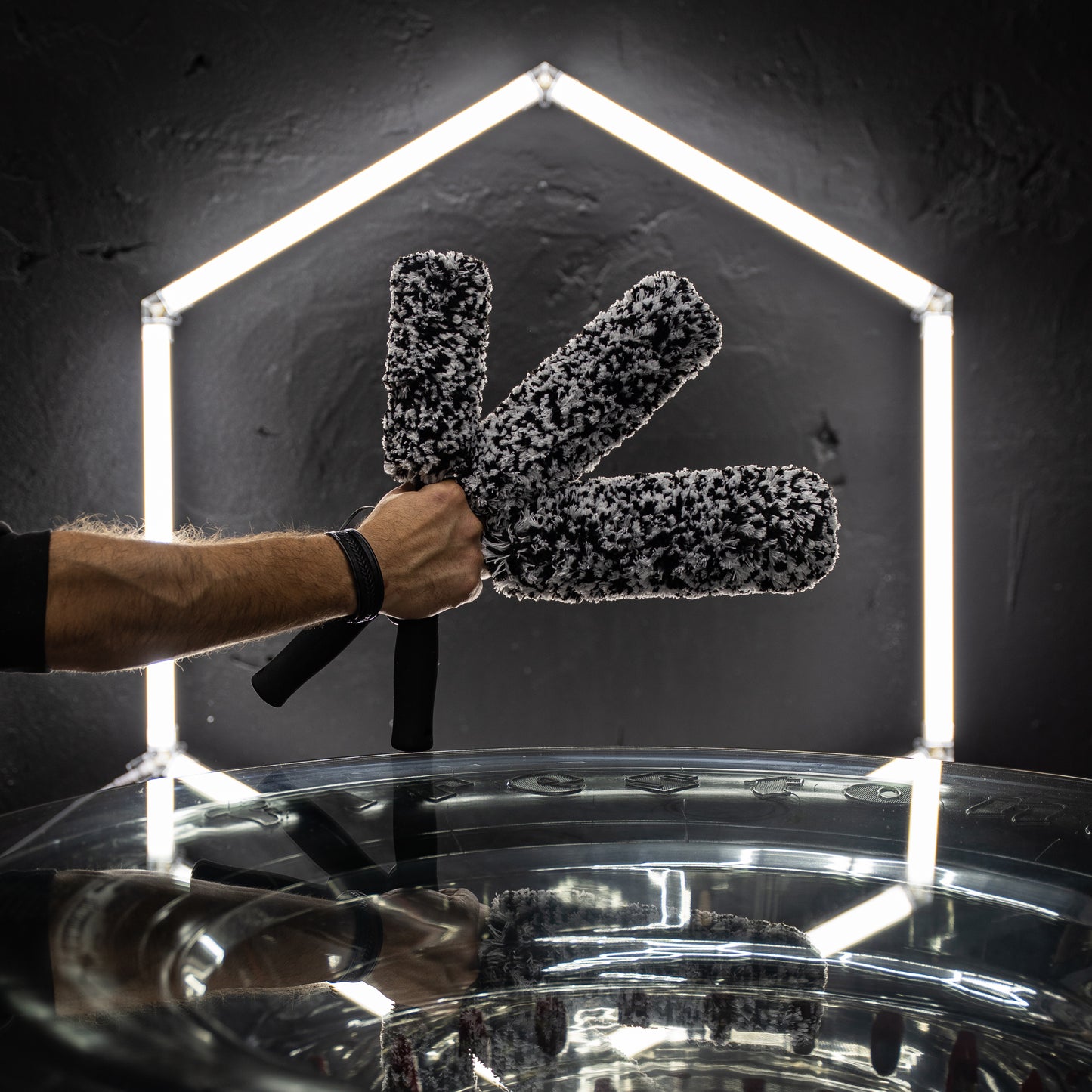 #Kit Wheel Brush x 3